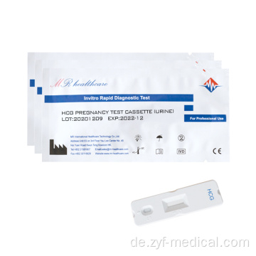 Schwangerschaft HCG Rapid Test -Kassette